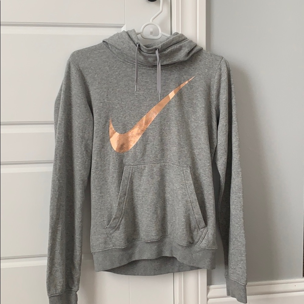 Grey nike hoodie